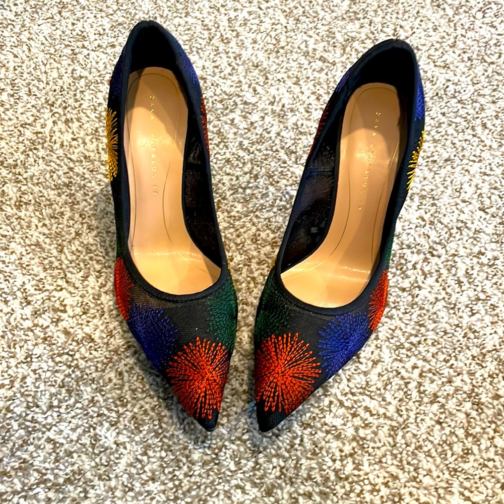 Zara Pointed-Toe Heels